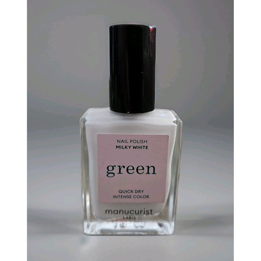 Manucurist Green Quick Dry Nail Polish In Milky White